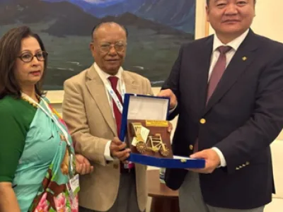 Ulaanbator, Mongolia, August 29, 2026: Bangladesh's Minister of Environment, Forest and Climate Change, Abdul Awal Mintoo, MP